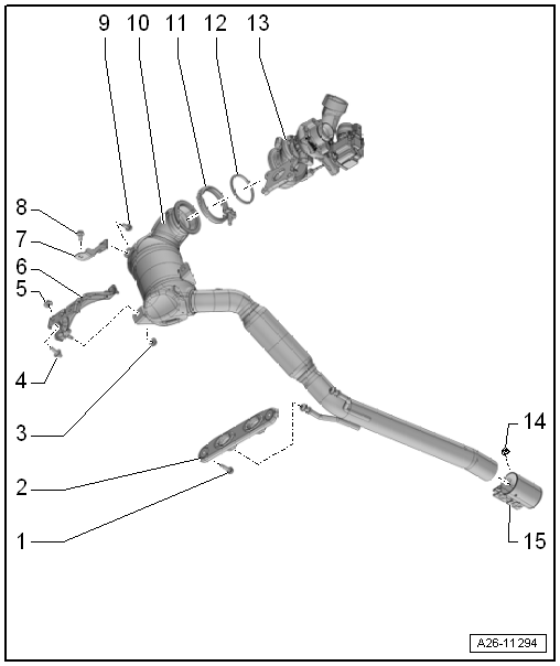 Volkswagen Passat. 4-Zyl. Einspritzmotor (1,4 l-Motor Direkteinspritzer, Turbolader)