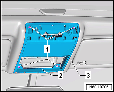 Volkswagen Passat. Karosserie-Montagearbeiten Innen