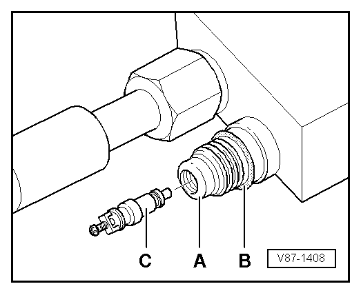 Volkswagen Passat. Klimaanlage mit Kältemittel R134a