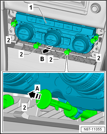 Volkswagen Passat. Heizung, Klimaanlage