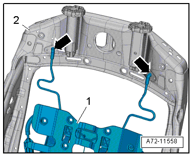 Volkswagen Passat. Karosserie-Montagearbeiten Innen