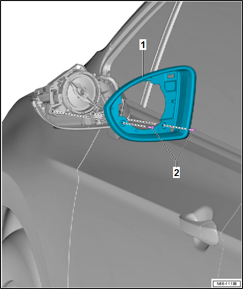 Volkswagen Passat. Karosserie-Montagearbeiten Außen