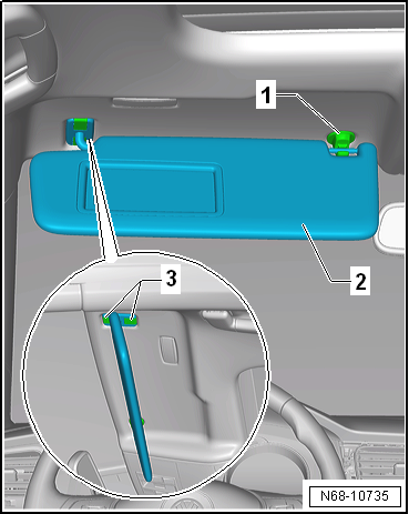 Volkswagen Passat. Karosserie-Montagearbeiten Innen