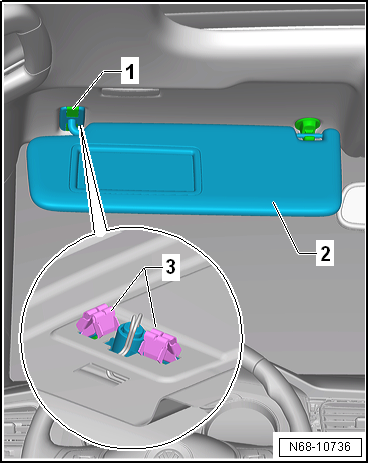 Volkswagen Passat. Karosserie-Montagearbeiten Innen