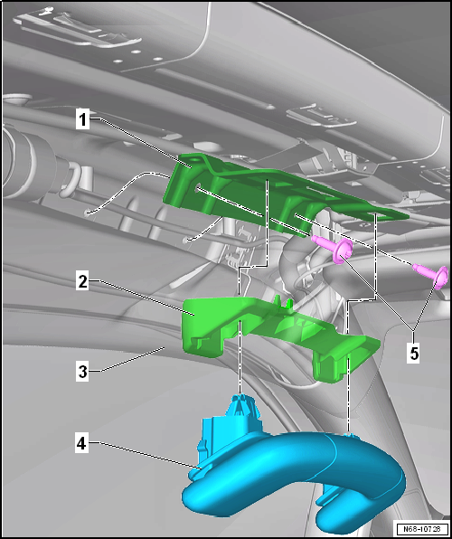 Volkswagen Passat. Karosserie-Montagearbeiten Innen