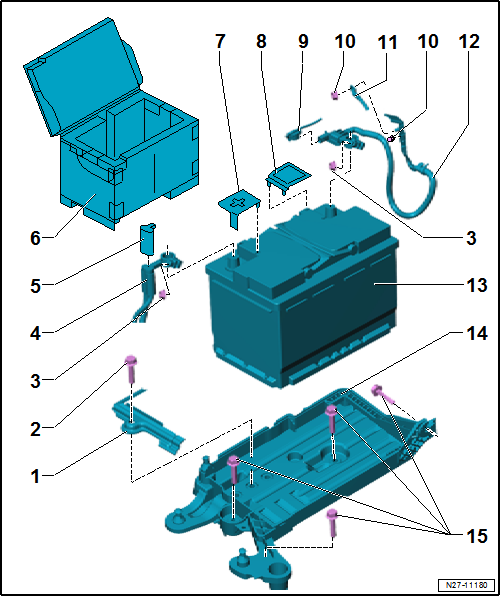 Volkswagen Passat. Elektrische Anlage