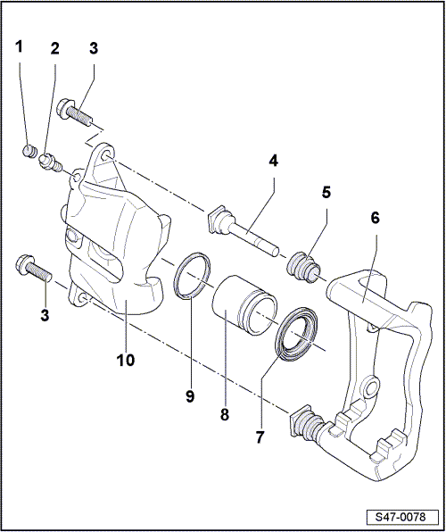 Volkswagen Passat. Bremsanlage