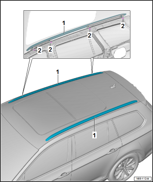 Volkswagen Passat. Karosserie-Montagearbeiten Außen