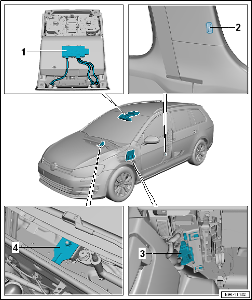 Volkswagen Passat. Elektrische Anlage