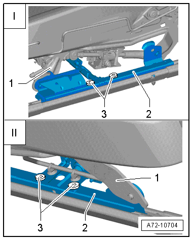 Volkswagen Passat. Karosserie-Montagearbeiten Innen