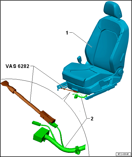 Volkswagen Passat. Karosserie-Montagearbeiten Innen