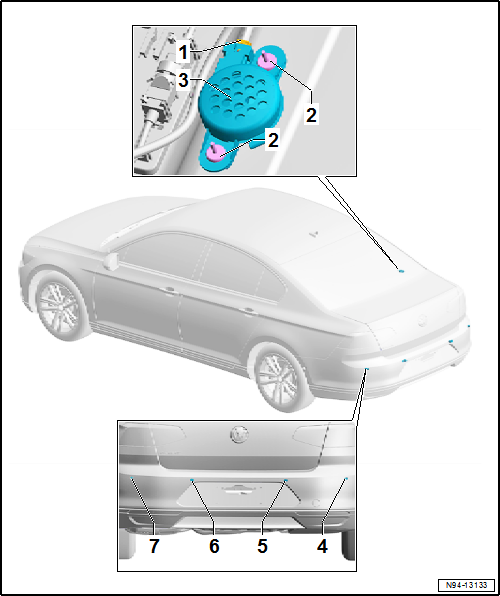 Warntongeber Warnsummer PDC Einparkhilfe VW Passat 6B 