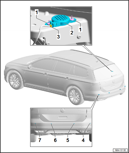 Volkswagen Passat. Elektrische Anlage