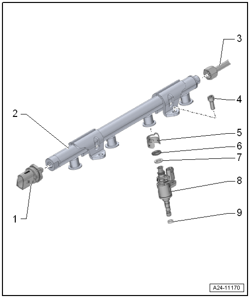 Volkswagen Passat. 4-Zyl. Einspritzmotor (1,4 l-Motor Direkteinspritzer, Turbolader)