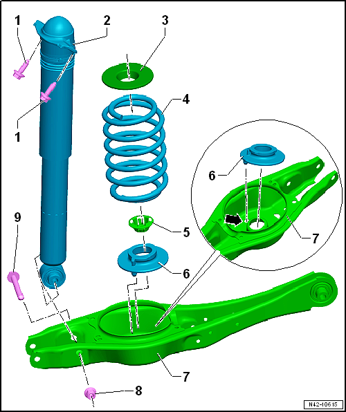 Volkswagen Passat. Fahrwerk, Achsen, Lenkung