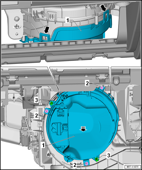 Volkswagen Passat. Heizung, Klimaanlage