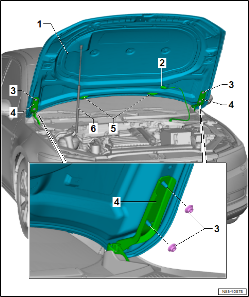 Volkswagen Passat. Karosserie-Montagearbeiten Außen