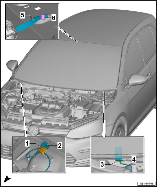 Volkswagen Passat. Karosserie-Montagearbeiten Außen