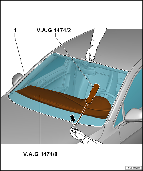 Volkswagen Passat. Karosserie-Montagearbeiten Außen