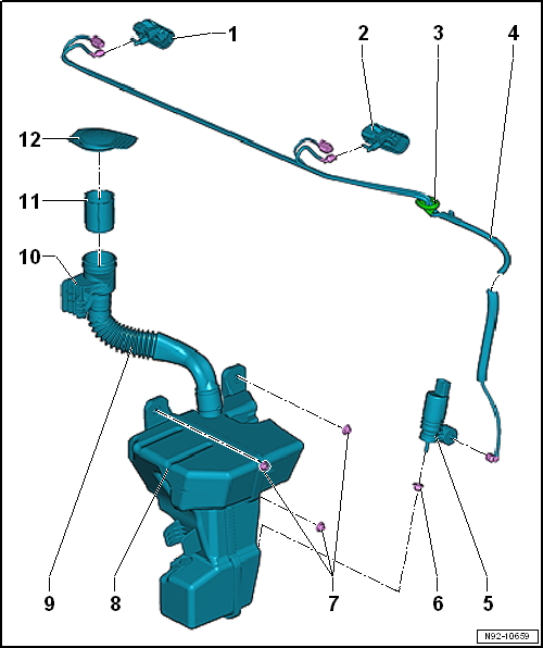 Volkswagen Passat. Elektrische Anlage