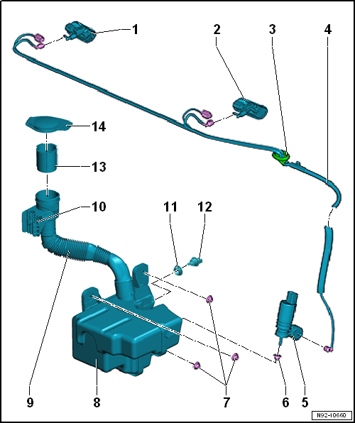 Volkswagen Passat. Elektrische Anlage