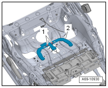 Volkswagen Passat. Karosserie-Montagearbeiten Innen