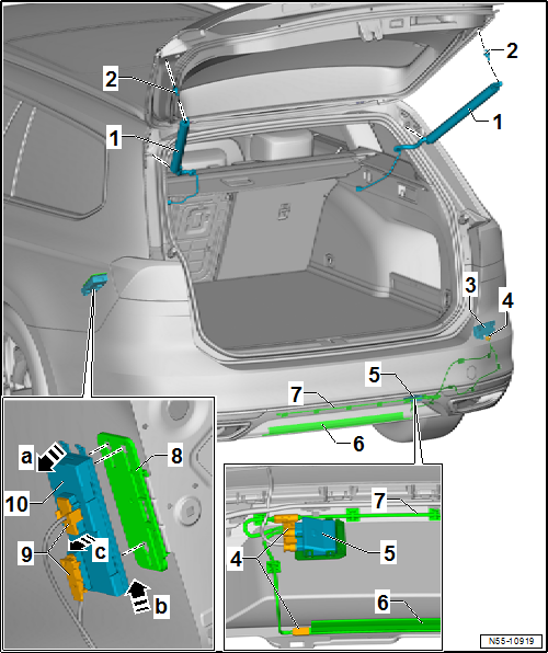 Volkswagen Passat. Karosserie-Montagearbeiten Außen