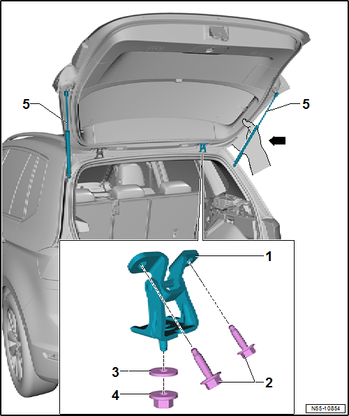 Volkswagen Passat. Karosserie-Montagearbeiten Außen