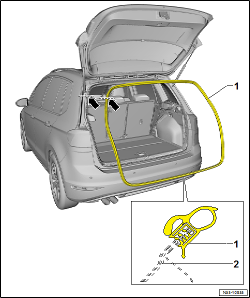 Volkswagen Passat. Karosserie-Montagearbeiten Außen