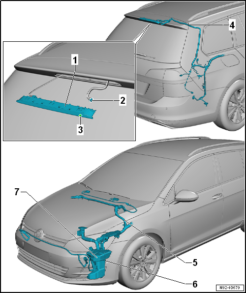 Volkswagen Passat. Elektrische Anlage