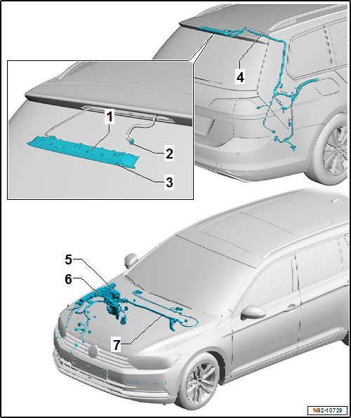 Volkswagen Passat. Elektrische Anlage