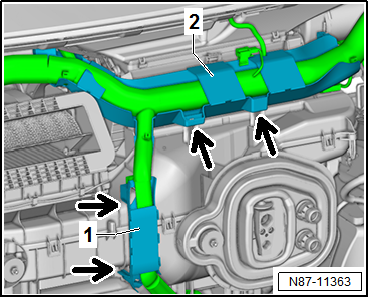 Volkswagen Passat. Heizung, Klimaanlage