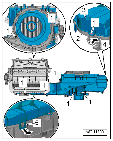 Volkswagen Passat. Heizung, Klimaanlage