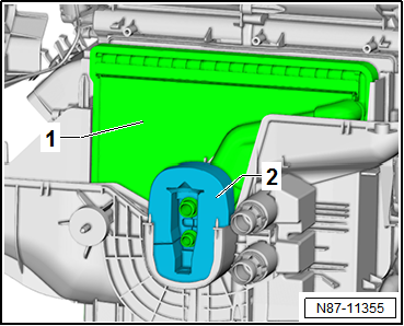 Volkswagen Passat. Heizung, Klimaanlage