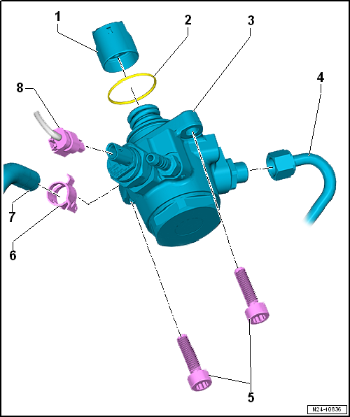 Volkswagen Passat. 4-Zyl. Einspritzmotor (1,4 l-Motor Direkteinspritzer, Turbolader)