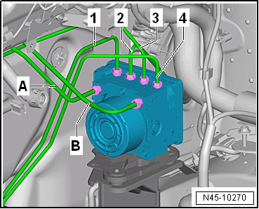 Volkswagen Passat. Bremsanlage