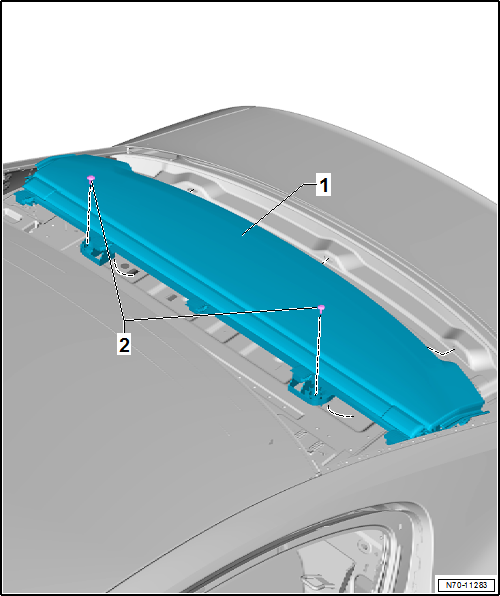 Volkswagen Passat. Karosserie-Montagearbeiten Innen