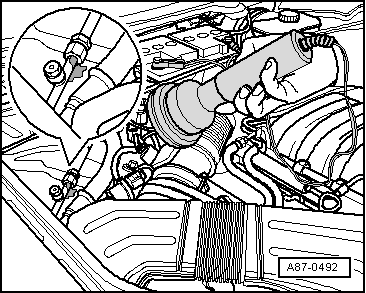 Volkswagen Passat. Klimaanlage mit Kältemittel R134a