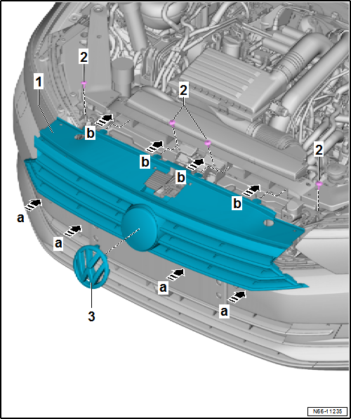 Volkswagen Passat. Karosserie-Montagearbeiten Außen