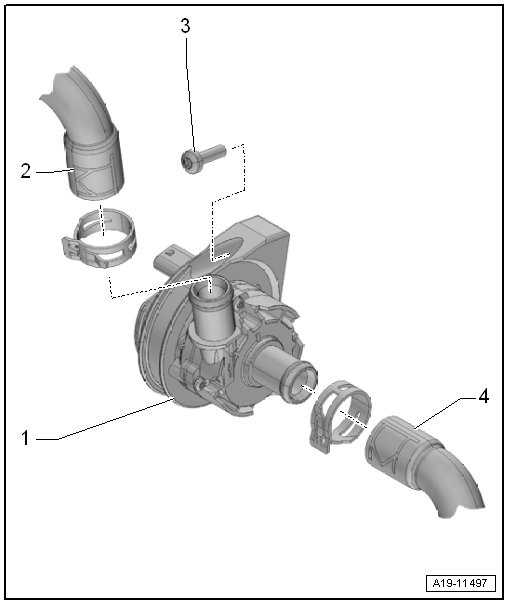 Volkswagen Passat. 4-Zyl. Einspritzmotor (1,4 l-Motor Direkteinspritzer, Turbolader)