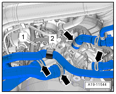 Volkswagen Passat. 4-Zyl. Einspritzmotor (1,4 l-Motor Direkteinspritzer, Turbolader)