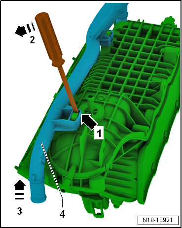 Volkswagen Passat. 4-Zyl. Einspritzmotor (1,4 l-Motor Direkteinspritzer, Turbolader)