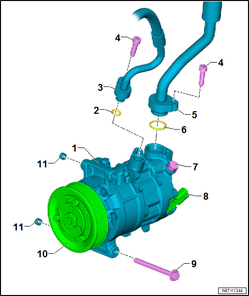 Volkswagen Passat. Heizung, Klimaanlage