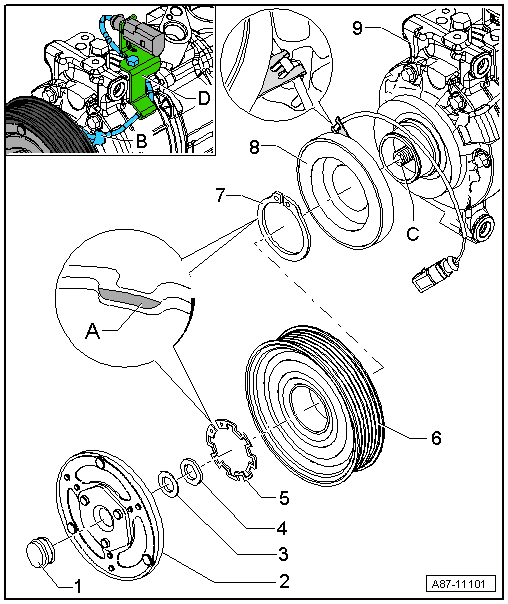 Volkswagen Passat. Heizung, Klimaanlage