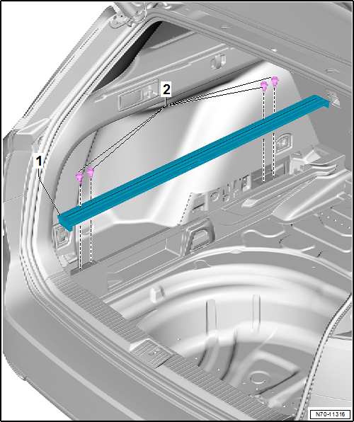 Volkswagen Passat. Karosserie-Montagearbeiten Innen