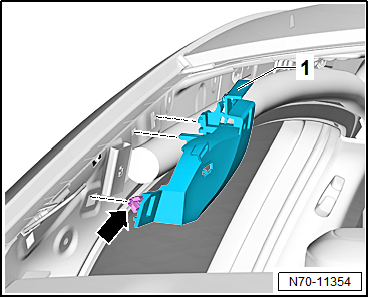 Volkswagen Passat. Karosserie-Montagearbeiten Innen