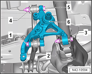 Volkswagen Passat. Fahrwerk, Achsen, Lenkung