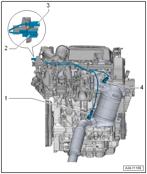Volkswagen Passat. 4-Zyl. Einspritzmotor (1,4 l-Motor Direkteinspritzer, Turbolader)