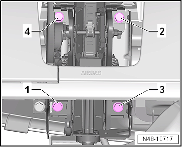 Volkswagen Passat. Fahrwerk, Achsen, Lenkung