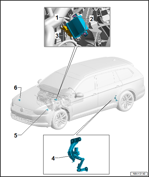 Volkswagen Passat. Elektrische Anlage